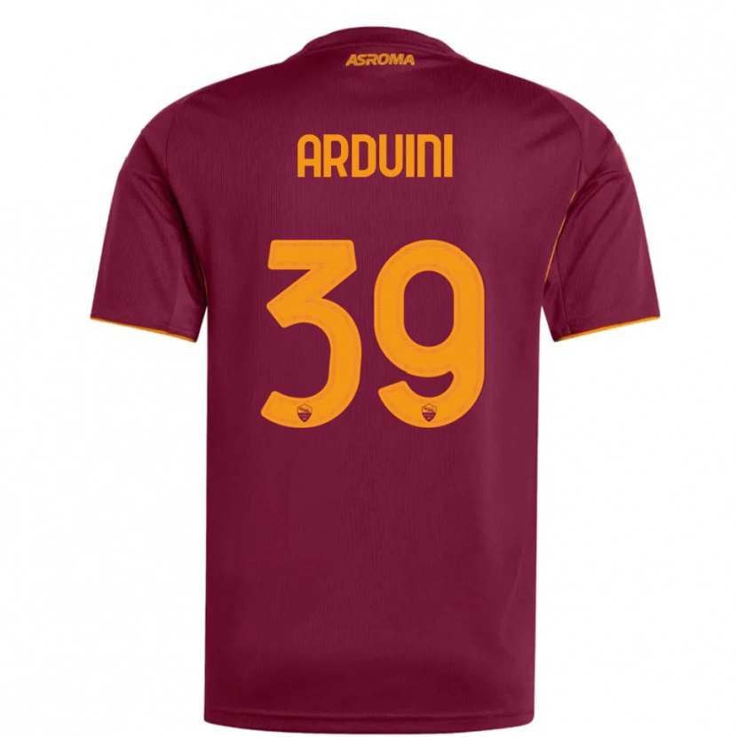 Danxen Criança Camisola Giacomo Arduini #39 Borgonha Laranja Principal 2025/26 Camisa Brasil