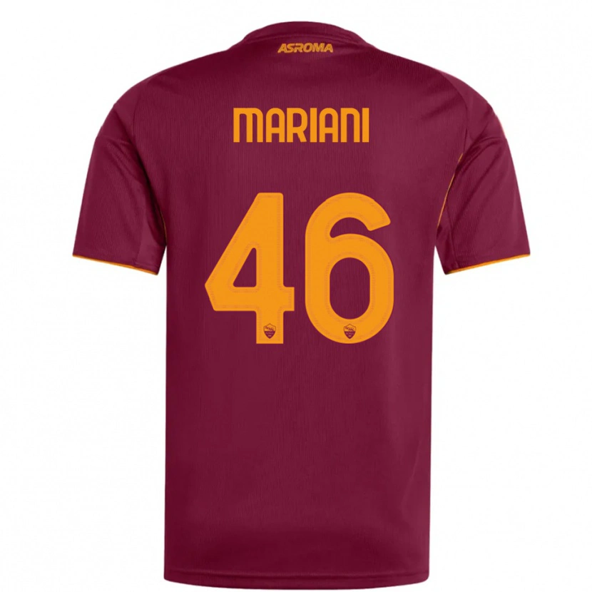 Danxen Criança Camisola Christian Mariani #46 Borgonha Laranja Principal 2025/26 Camisa Brasil