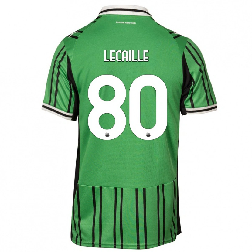 Danxen Criança Camisola Carla Lecaille #80 Verde Preto Principal 2025/26 Camisa Brasil