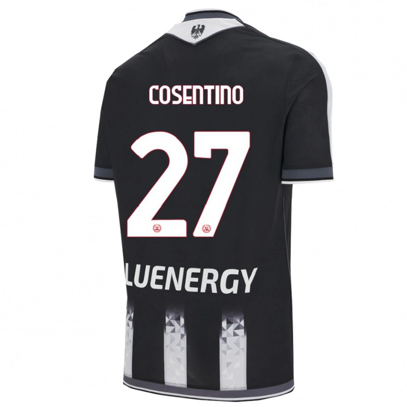 Danxen Criança Camisola Sergio Cosentino #27 Preto Branco Principal 2025/26 Camisa Brasil