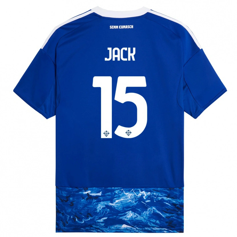 Danxen Criança Camisola Fellipe Jack #15 Azul Branco Principal 2025/26 Camisa Brasil