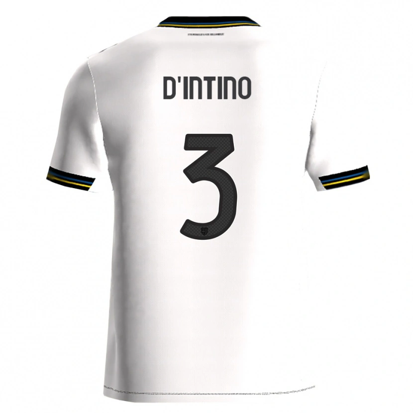 Danxen Criança Camisola Roberto D'intino #3 Branco Preto Principal 2025/26 Camisa Brasil