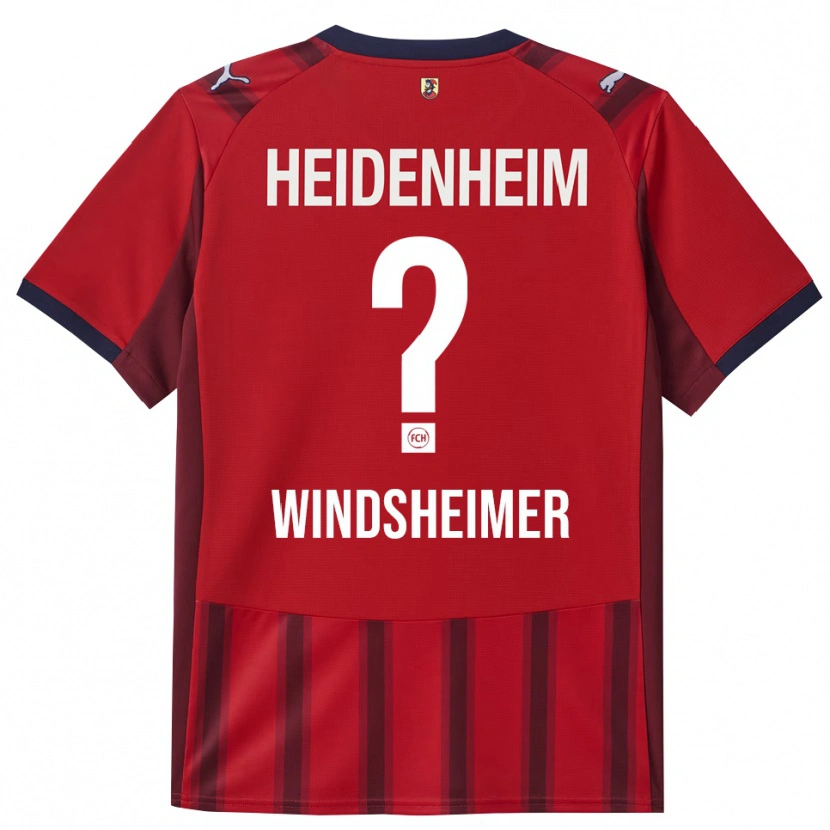 Danxen Criança Camisola Tim Windsheimer #0 Vermelho Marinho Principal 2025/26 Camisa Brasil
