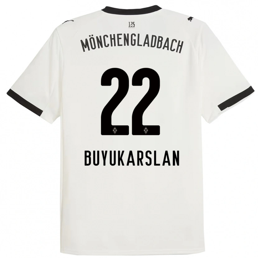 Danxen Criança Camisola Oguzcan Büyükarslan #22 Branco Preto Principal 2025/26 Camisa Brasil