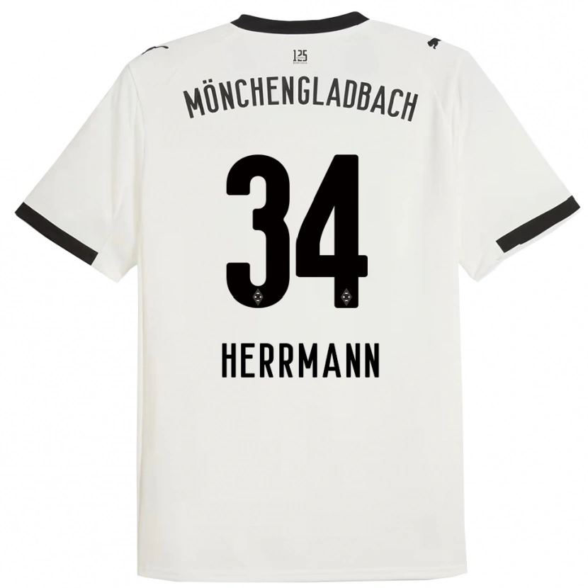 Danxen Criança Camisola Charles Herrmann #34 Branco Preto Principal 2025/26 Camisa Brasil