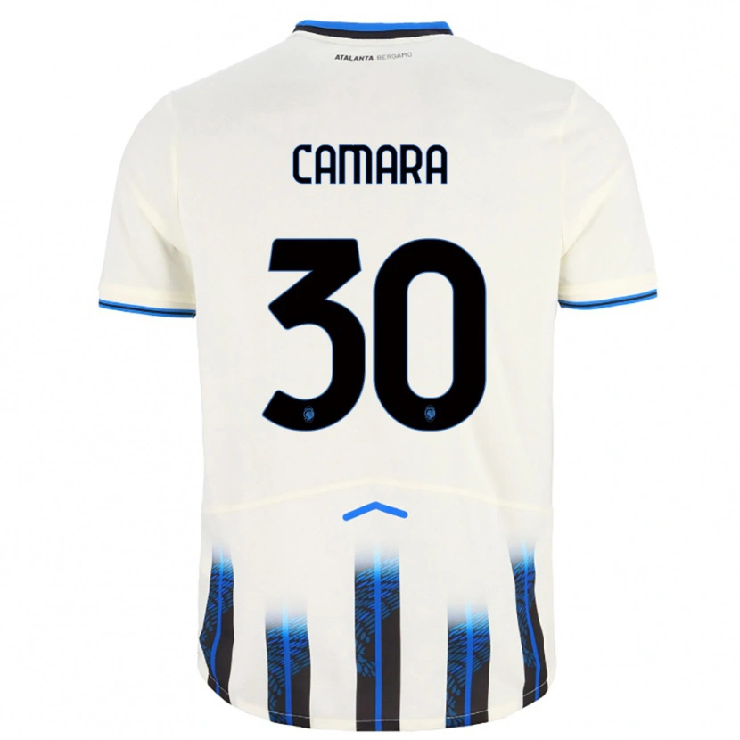 Danxen Criança Camisola Henry Camara #30 Branco Azul Alternativa 2025/26 Camisa Brasil