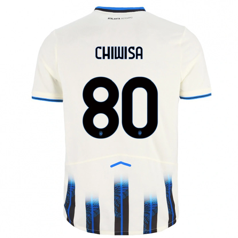 Danxen Criança Camisola Mannah Chiwisa #80 Branco Azul Alternativa 2025/26 Camisa Brasil