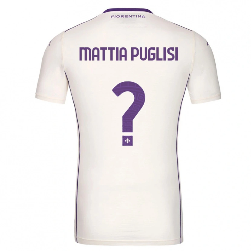 Danxen Criança Camisola Luca Mattia Puglisi #0 Branco Roxo Vermelho Alternativa 2025/26 Camisa Brasil