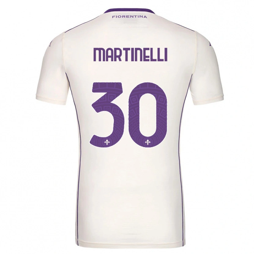 Danxen Criança Camisola Tommaso Martinelli #30 Branco Roxo Vermelho Alternativa 2025/26 Camisa Brasil