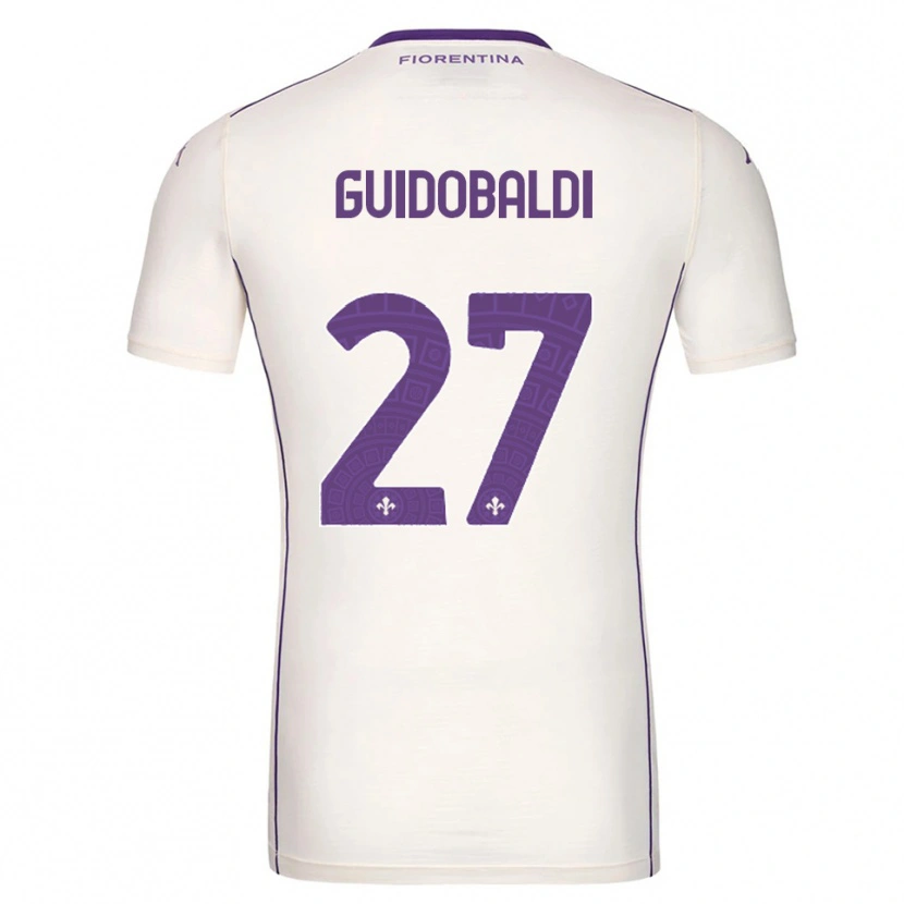 Danxen Criança Camisola Filippo Guidobaldi #27 Branco Roxo Vermelho Alternativa 2025/26 Camisa Brasil