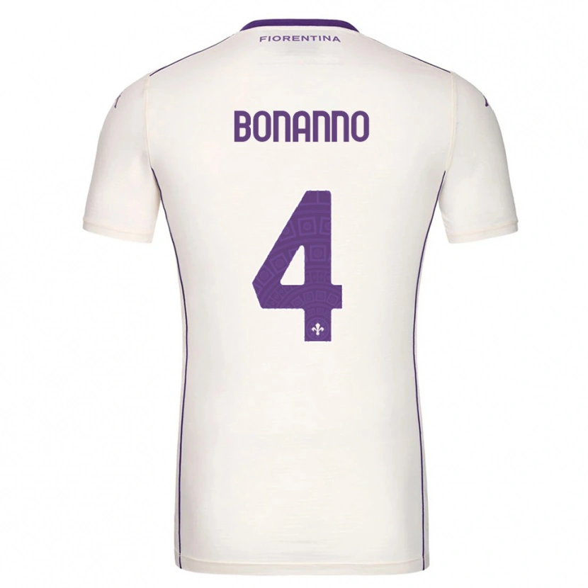 Danxen Criança Camisola Piergiorgio Bonanno #4 Branco Roxo Vermelho Alternativa 2025/26 Camisa Brasil