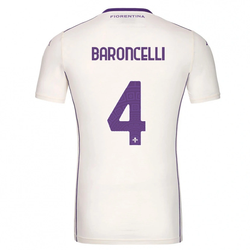 Danxen Criança Camisola Leonardo Baroncelli #4 Branco Roxo Vermelho Alternativa 2025/26 Camisa Brasil