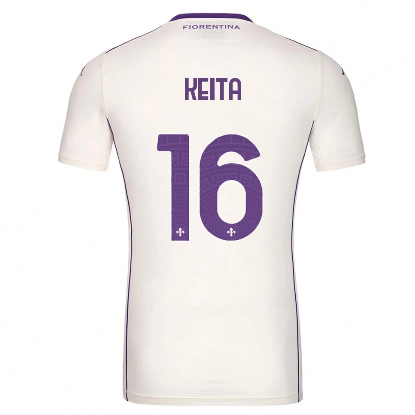 Danxen Criança Camisola Bala Keita #16 Branco Roxo Vermelho Alternativa 2025/26 Camisa Brasil