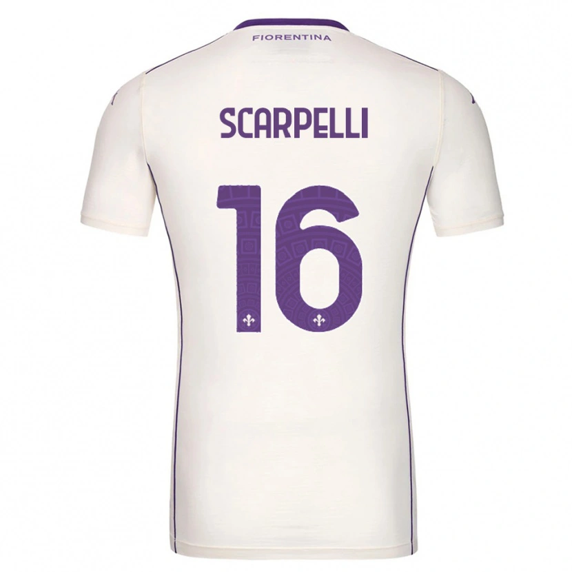 Danxen Criança Camisola Diego Scarpelli #16 Branco Roxo Vermelho Alternativa 2025/26 Camisa Brasil