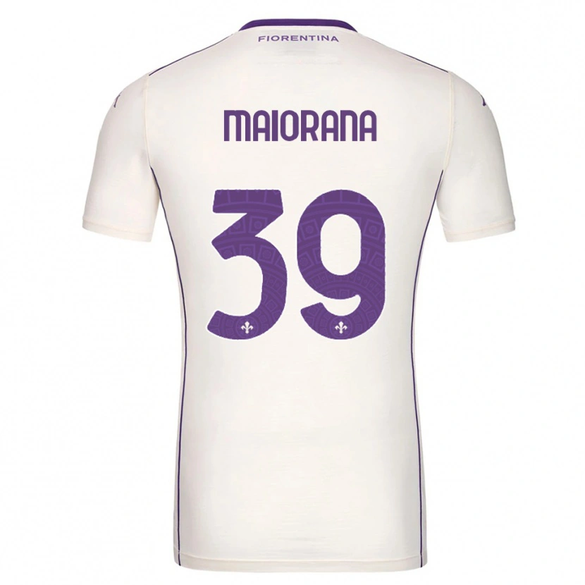 Danxen Criança Camisola Stefano Maiorana #39 Branco Roxo Vermelho Alternativa 2025/26 Camisa Brasil