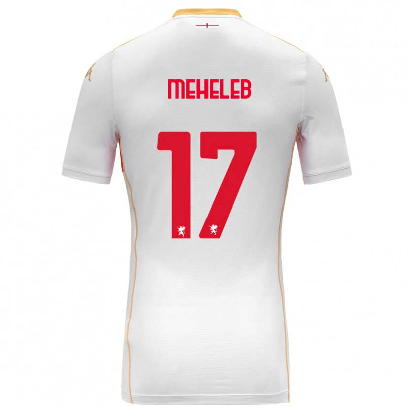 Danxen Criança Camisola Sami Meheleb #17 Branco Vermelho Alternativa 2025/26 Camisa Brasil