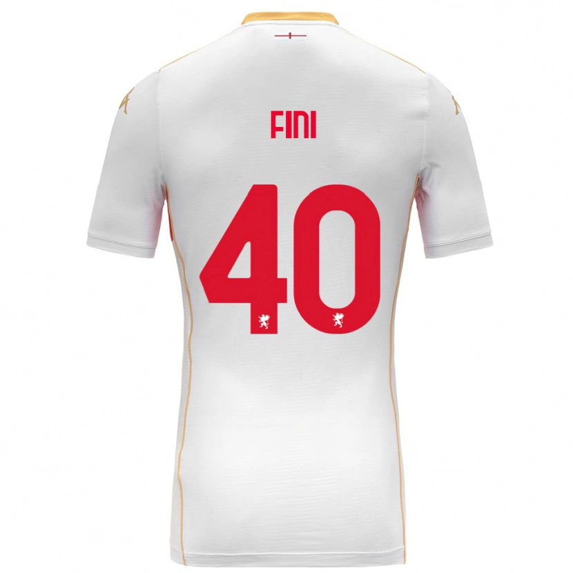 Danxen Criança Camisola Seydou Fini #40 Branco Vermelho Alternativa 2025/26 Camisa Brasil