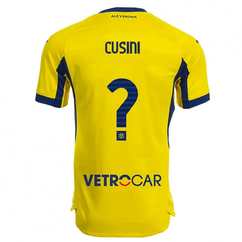 Danxen Criança Camisola Christian Cusini #0 Amarelo Marinho Alternativa 2025/26 Camisa Brasil