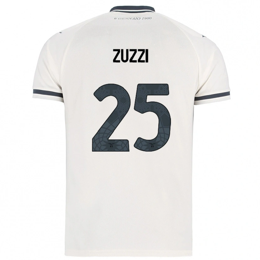Danxen Criança Camisola Giorgia Zuzzi #25 Branco Marinho Alternativa 2025/26 Camisa Brasil