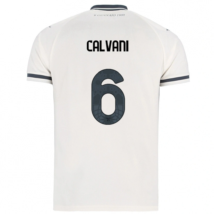 Danxen Criança Camisola Lorenzo Calvani #6 Branco Marinho Alternativa 2025/26 Camisa Brasil