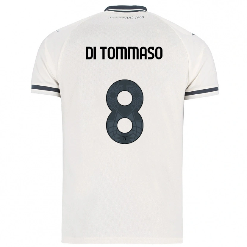 Danxen Criança Camisola Leonardo Di Tommaso #8 Branco Marinho Alternativa 2025/26 Camisa Brasil