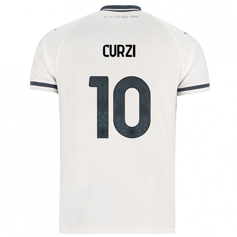 Danxen Criança Camisola Simone Curzi #10 Branco Marinho Alternativa 2025/26 Camisa Brasil