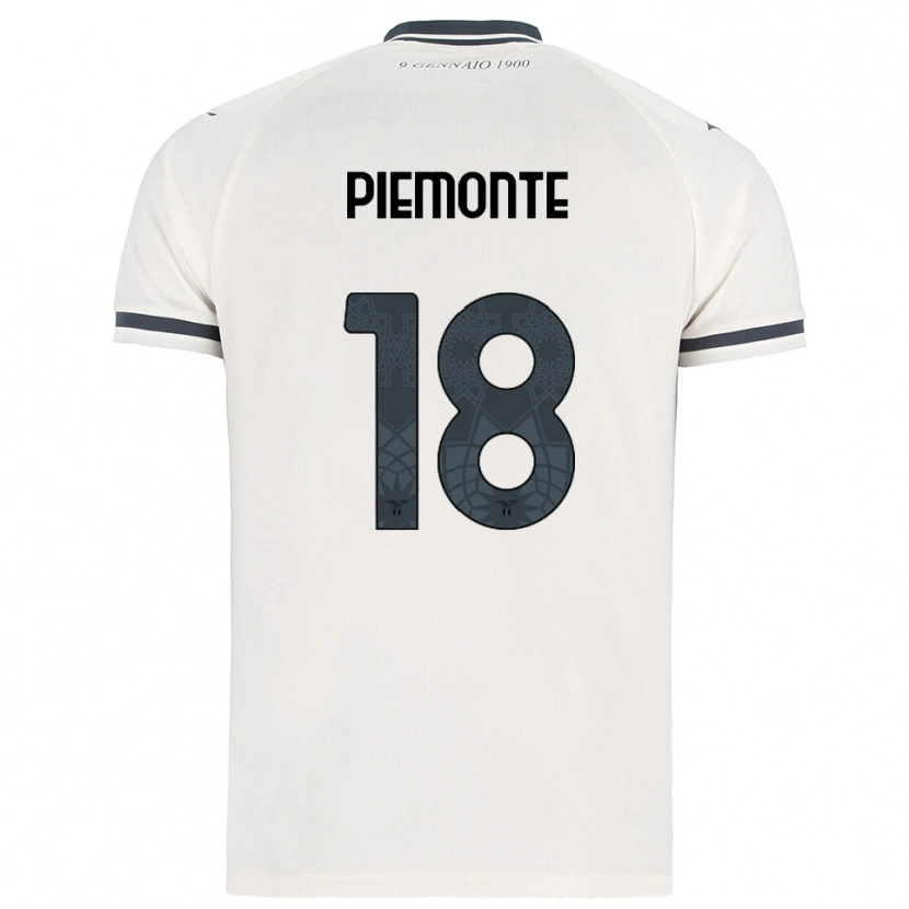 Danxen Criança Camisola Martina Piemonte #18 Branco Marinho Alternativa 2025/26 Camisa Brasil