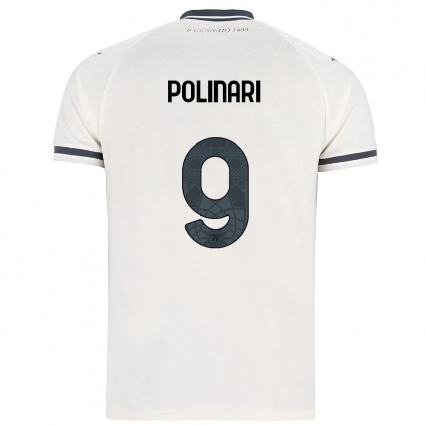 Danxen Criança Camisola Fabio Polinari #9 Branco Marinho Alternativa 2025/26 Camisa Brasil