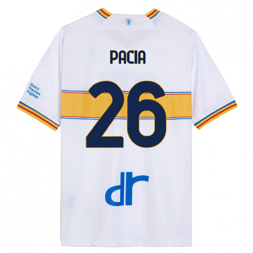 Danxen Criança Camisola Fabiano Pacia #26 Branco Amarelo Alternativa 2025/26 Camisa Brasil