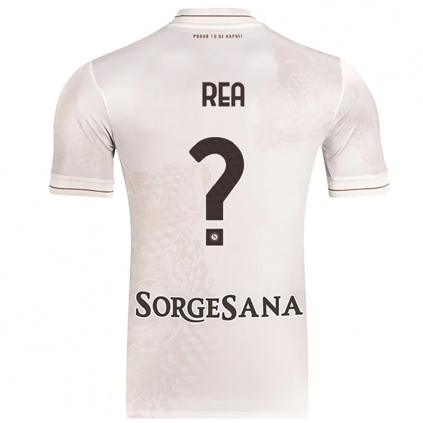 Danxen Criança Camisola Roberto Rea #0 Champagne Marrom Alternativa 2025/26 Camisa Brasil