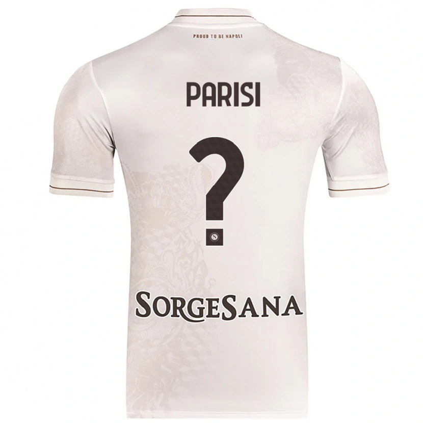 Danxen Criança Camisola Matteo Parisi #0 Champagne Marrom Alternativa 2025/26 Camisa Brasil