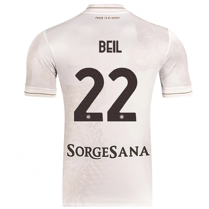 Danxen Criança Camisola Vivien Beil #22 Champagne Marrom Alternativa 2025/26 Camisa Brasil