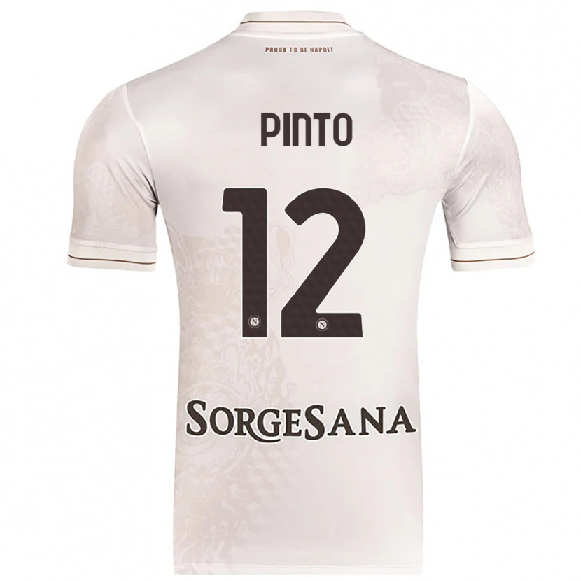 Danxen Criança Camisola Ciro Pinto #12 Champagne Marrom Alternativa 2025/26 Camisa Brasil