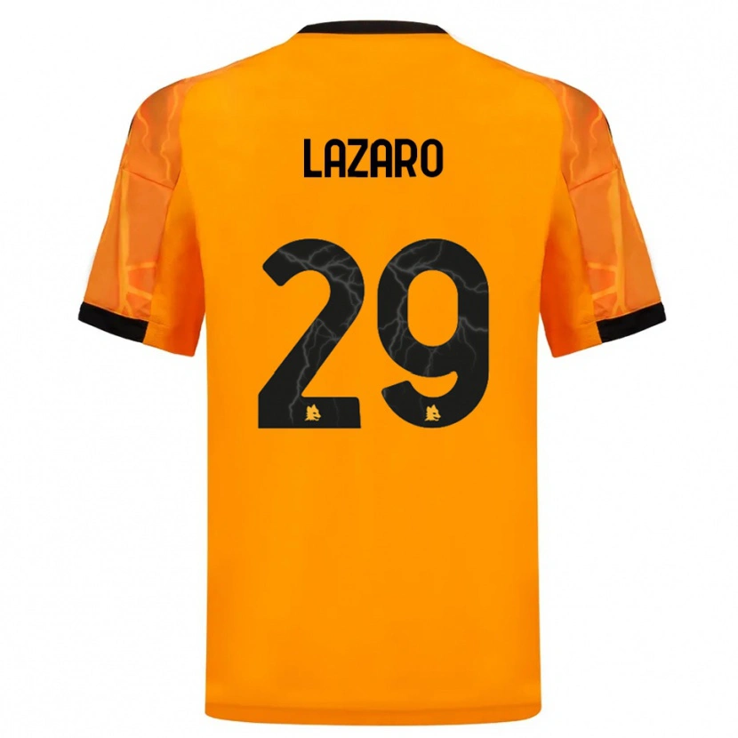 Danxen Criança Camisola Paloma Lazaro #29 Laranja Preto Alternativa 2025/26 Camisa Brasil