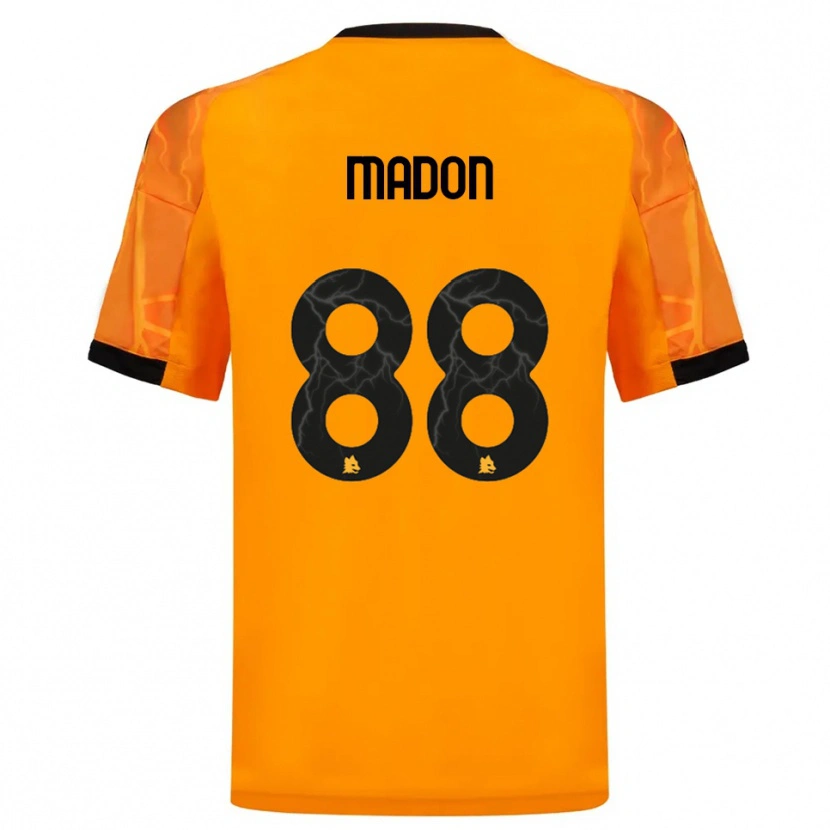 Danxen Criança Camisola Maja Madon #88 Laranja Preto Alternativa 2025/26 Camisa Brasil