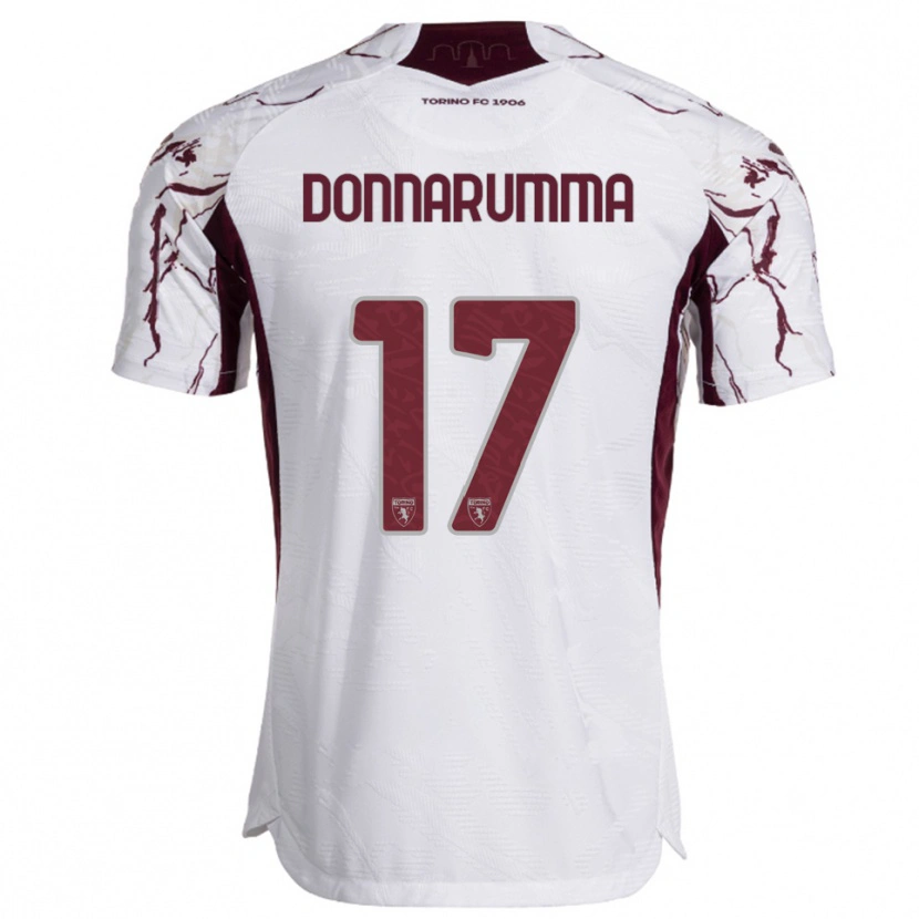 Danxen Criança Camisola Antonio Donnarumma #17 Branco Borgonha Alternativa 2025/26 Camisa Brasil