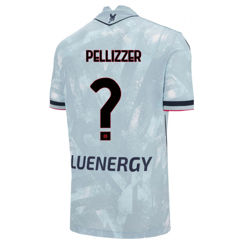 Danxen Criança Camisola Gabriele Pellizzer #0 Azul Claro Preto Alternativa 2025/26 Camisa Brasil