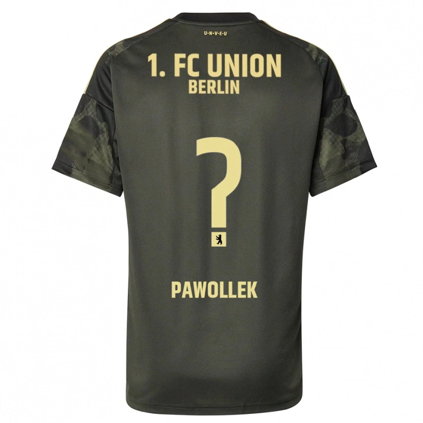 Danxen Criança Camisola Tanja Pawollek #0 Verde Escuro Preto Alternativa 2025/26 Camisa Brasil