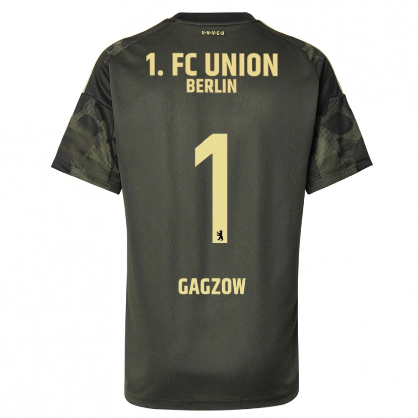 Danxen Criança Camisola Fritz Gagzow #1 Verde Escuro Preto Alternativa 2025/26 Camisa Brasil
