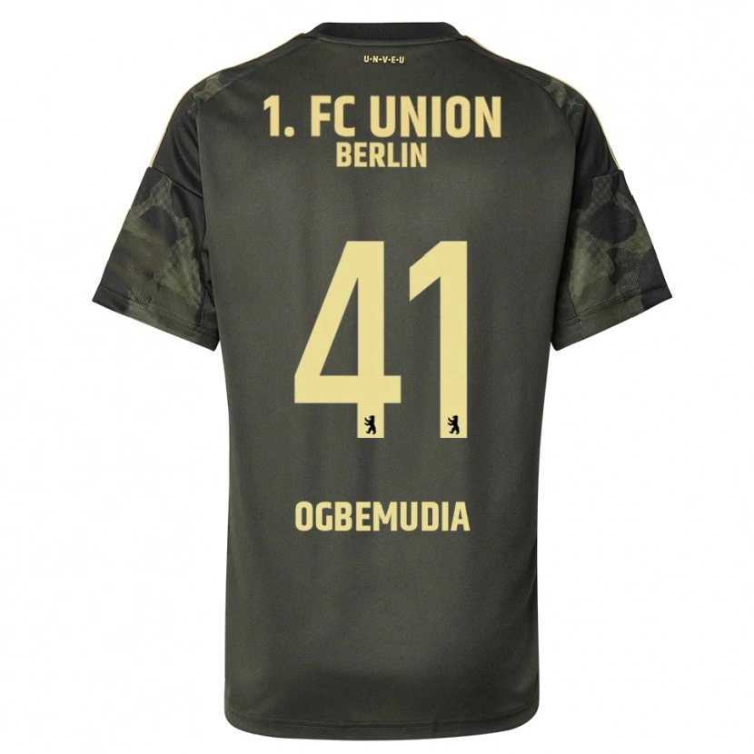 Danxen Criança Camisola Oluwaseun Ogbemudia #41 Verde Escuro Preto Alternativa 2025/26 Camisa Brasil