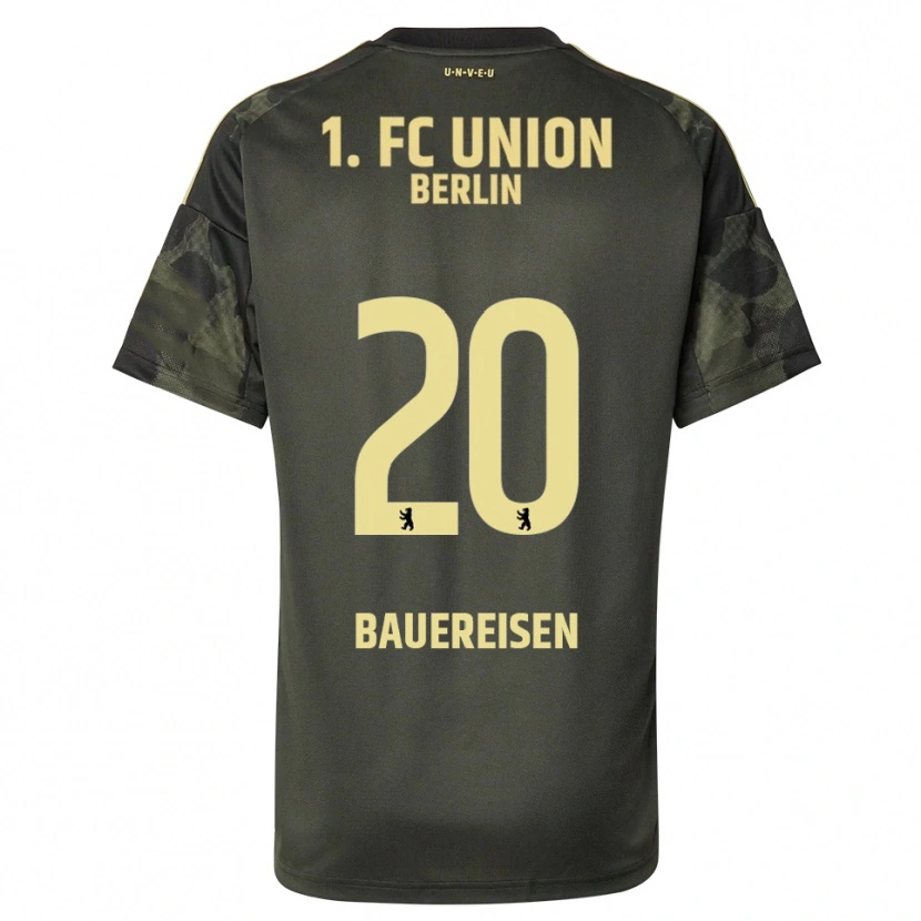 Danxen Criança Camisola Nele Bauereisen #20 Verde Escuro Preto Alternativa 2025/26 Camisa Brasil