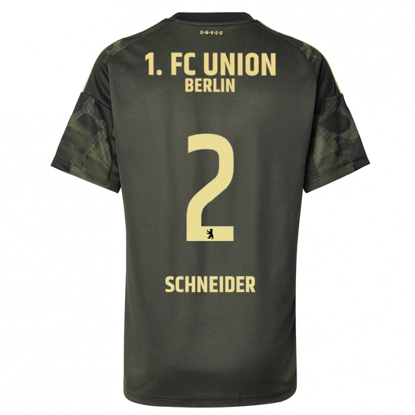 Danxen Criança Camisola Tomke Schneider #2 Verde Escuro Preto Alternativa 2025/26 Camisa Brasil