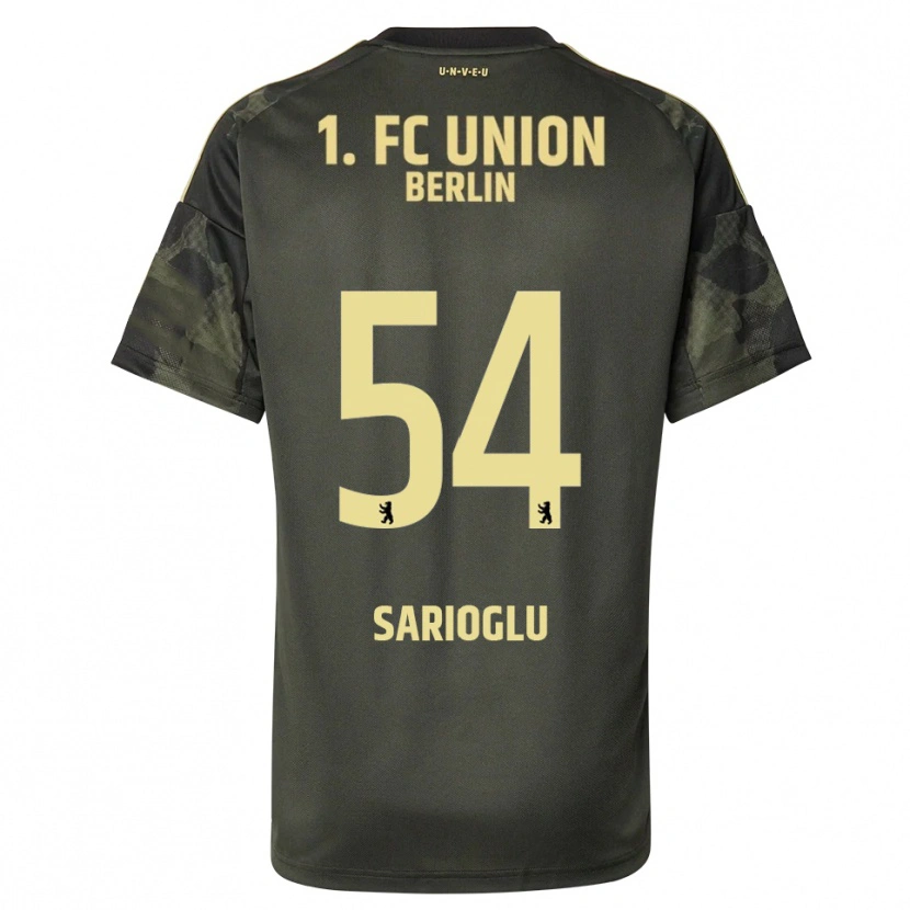Danxen Criança Camisola Defne Sarıoğlu #54 Verde Escuro Preto Alternativa 2025/26 Camisa Brasil