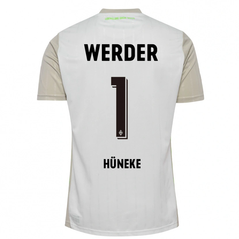 Danxen Criança Camisola Win Hüneke #1 Branco Preto Alternativa 2025/26 Camisa Brasil