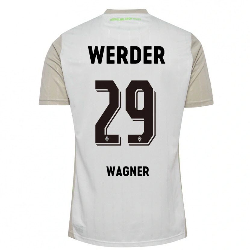 Danxen Criança Camisola Paul Wagner #29 Branco Preto Alternativa 2025/26 Camisa Brasil