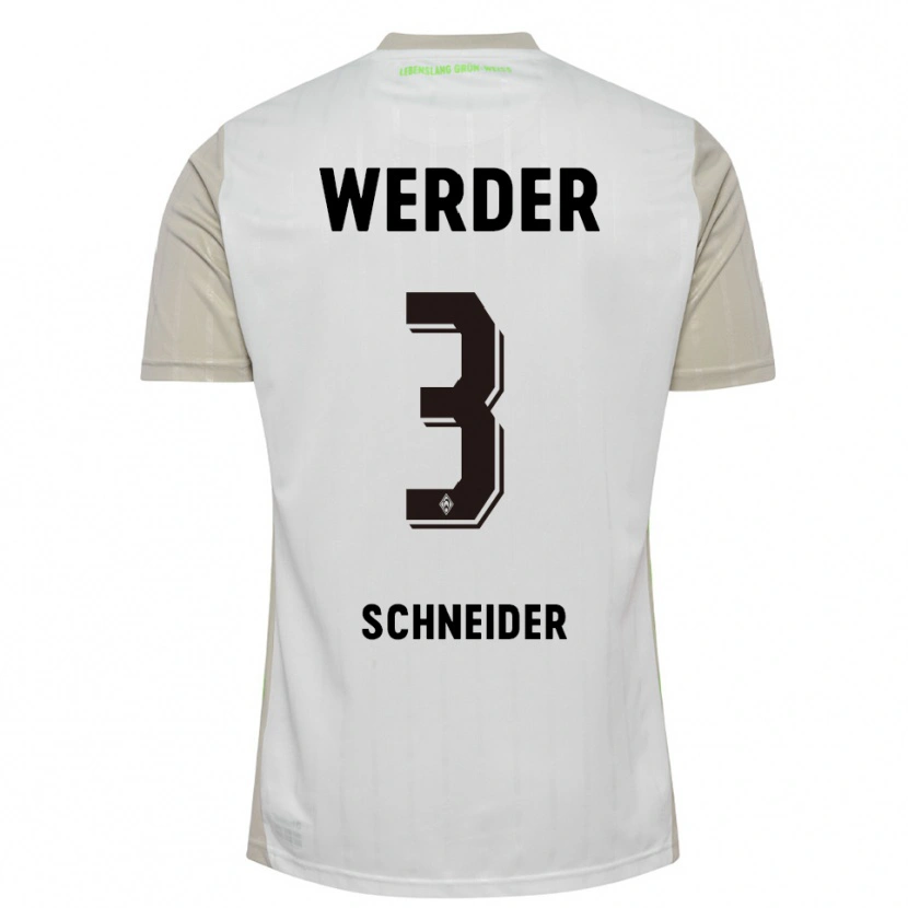 Danxen Criança Camisola Dieter Schneider #3 Branco Preto Alternativa 2025/26 Camisa Brasil