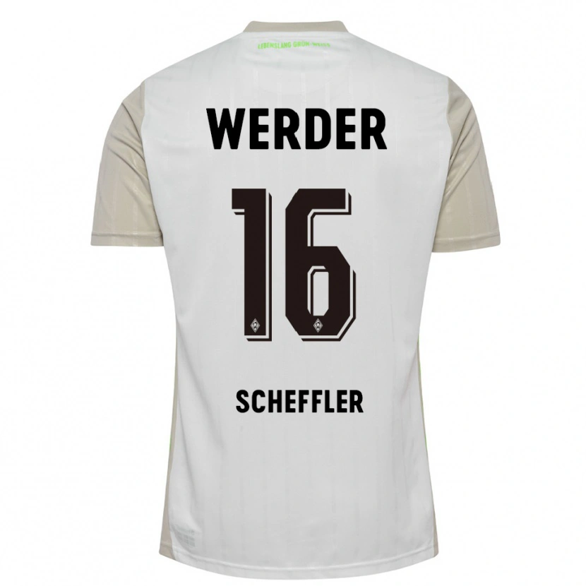 Danxen Criança Camisola Ian Scheffler #16 Branco Preto Alternativa 2025/26 Camisa Brasil