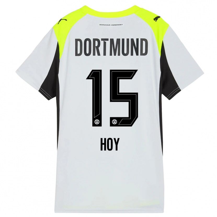 Danxen Criança Camisola Justin Hoy #15 Amarelo Fluorescente Alternativa 2025/26 Camisa Brasil