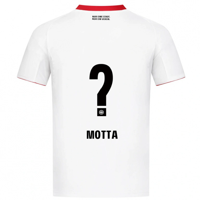 Danxen Criança Camisola Noel Motta #0 Branco Vermelho Alternativa 2025/26 Camisa Brasil