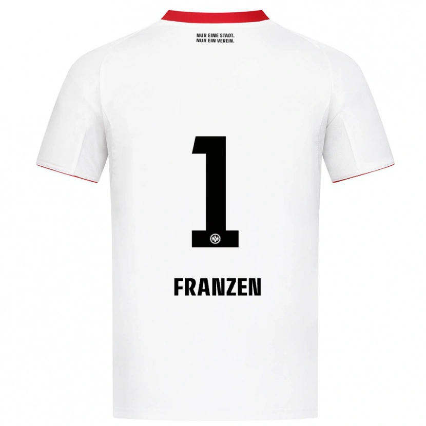 Danxen Criança Camisola Marlon Franzen #1 Branco Vermelho Alternativa 2025/26 Camisa Brasil